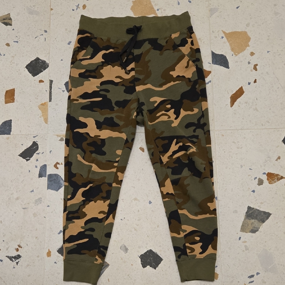 Veronica Beard Camouflage Joggers - Green and Brown
